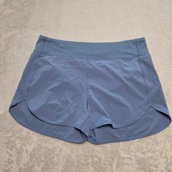 Reel Legends Pants - Reel Legends Offshore Performance Shorts Blue Womens Large Coastal Activewear